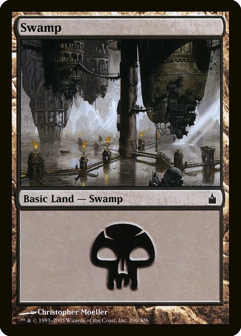 Swamp - Ravnica: City of Guilds - 296