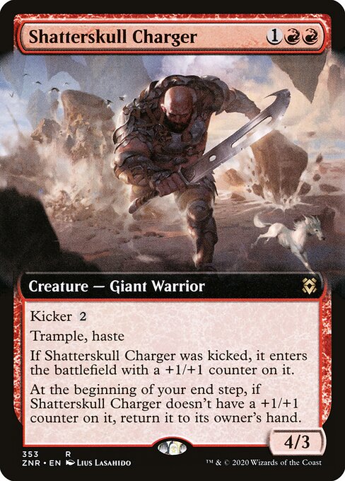 Shatterskull Charger - Zendikar Rising - 353