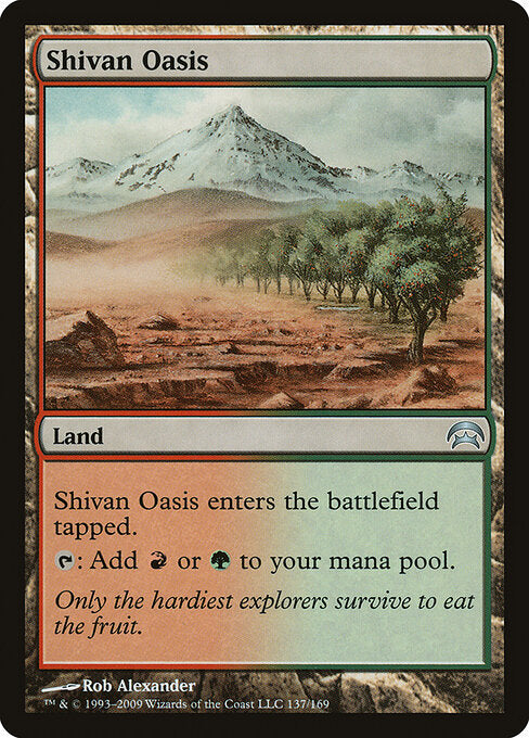 Shivan Oasis - Planechase - 137