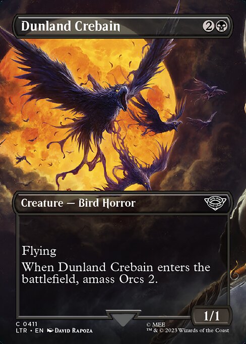 Dunland Crebain - The Lord of the Rings: Tales of Middle-earth - 411