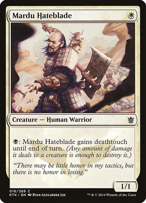 Mardu Hateblade - Khans of Tarkir - 16