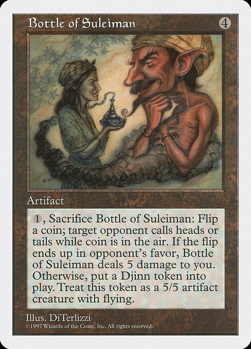 Bottle of Suleiman - Fifth Edition - 354