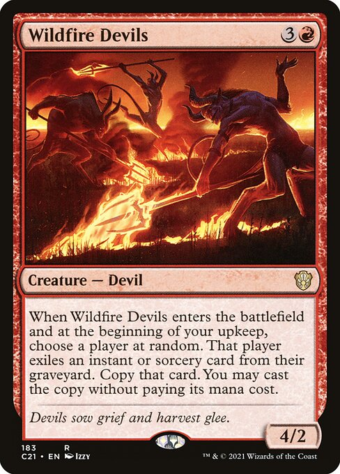 Wildfire Devils - Commander 2021 - 183