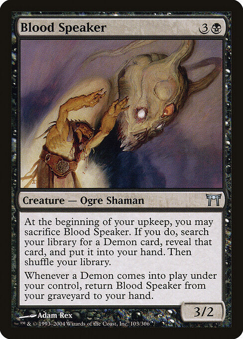 Blood Speaker - Champions of Kamigawa - 103