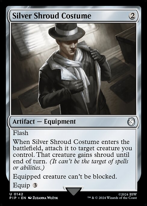 Silver Shroud Costume - Fallout - 142