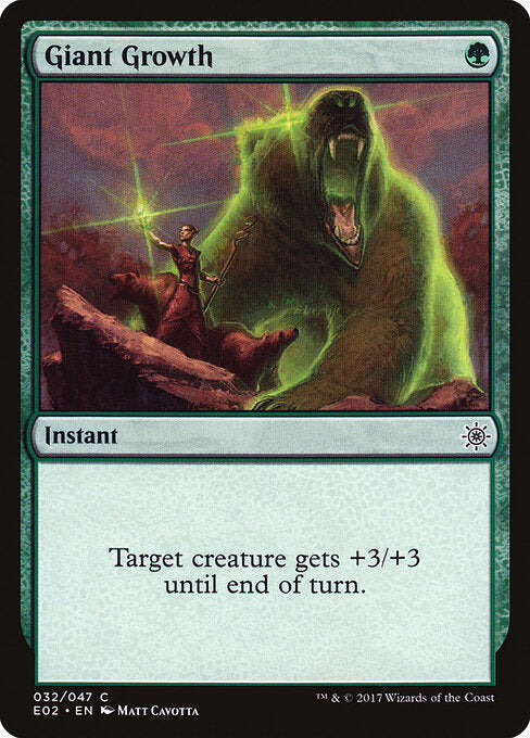 Giant Growth - Explorers of Ixalan - 32