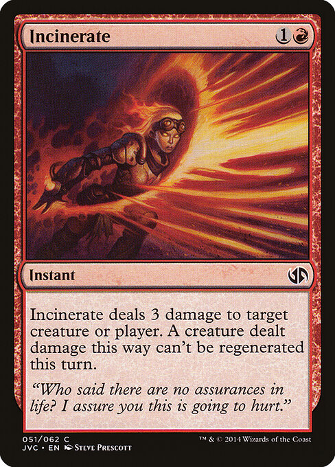 Incinerate - Duel Decks Anthology: Jace vs. Chandra - 51