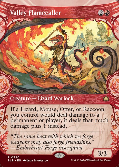 Valley Flamecaller - Bloomburrow - 320