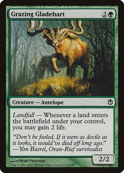 Grazing Gladehart - Duel Decks: Ajani vs. Nicol Bolas - 11