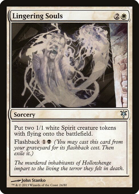 Lingering Souls - Duel Decks: Sorin vs. Tibalt - 24