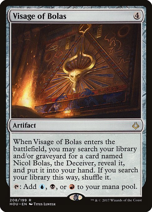 Visage of Bolas - Hour of Devastation - 208