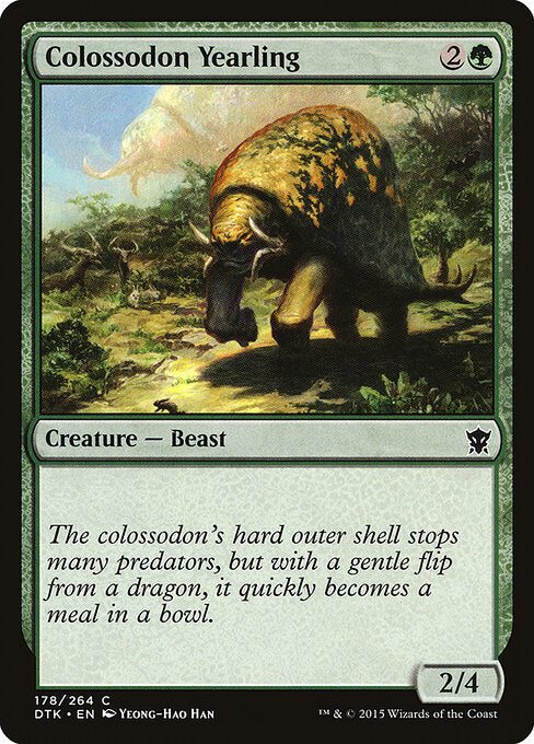 Colossodon Yearling - Dragons of Tarkir - 178