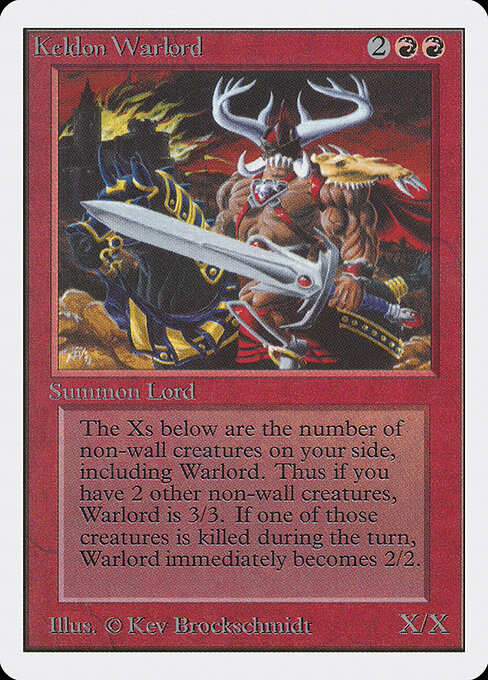 Keldon Warlord - Unlimited Edition - 161