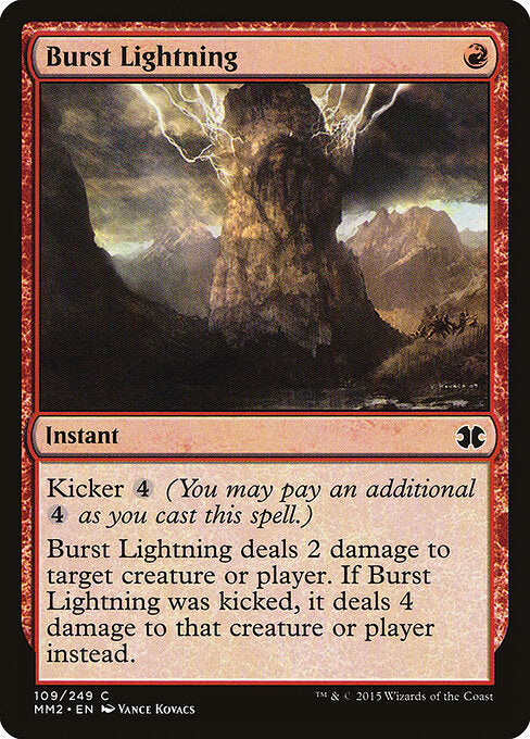 Burst Lightning - Modern Masters 2015 - 109