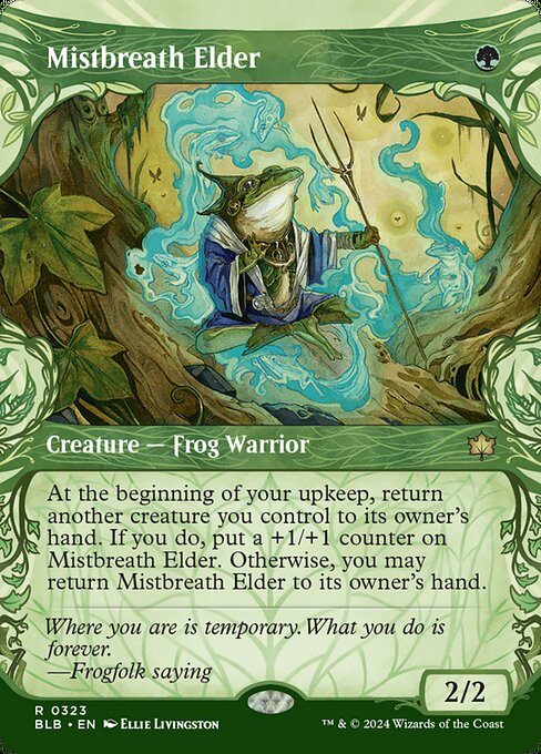 Mistbreath Elder - Bloomburrow - 323
