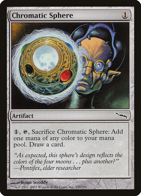Chromatic Sphere - Mirrodin - 151