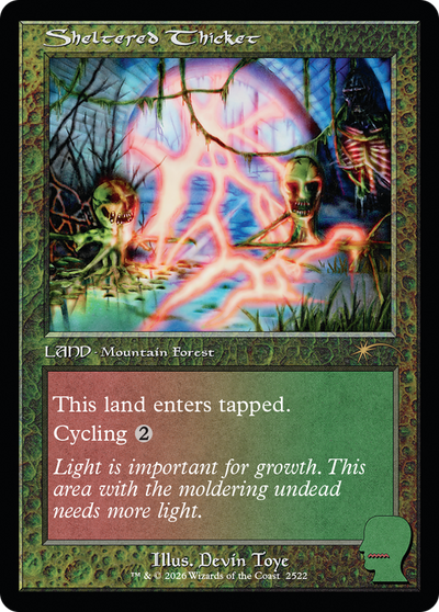 Sheltered Thicket [Secret Lair Drop Series]