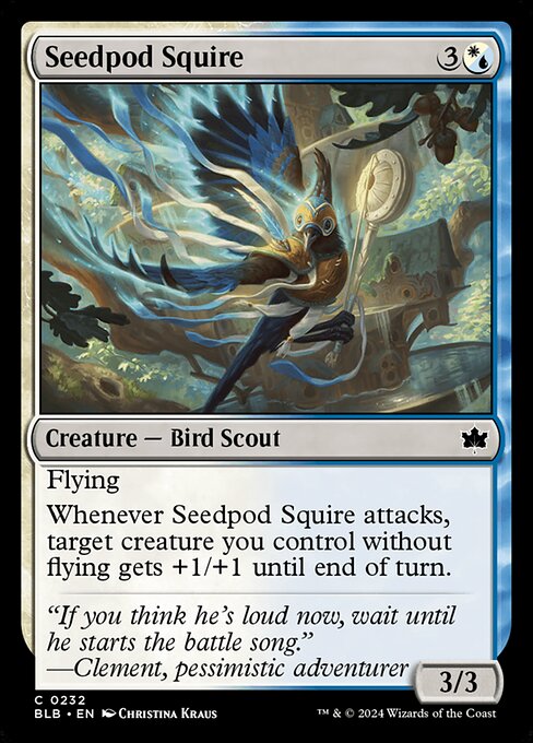 Seedpod Squire - Bloomburrow - 232