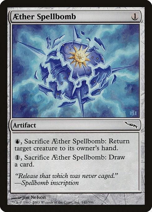 Aether Spellbomb - Mirrodin - 141