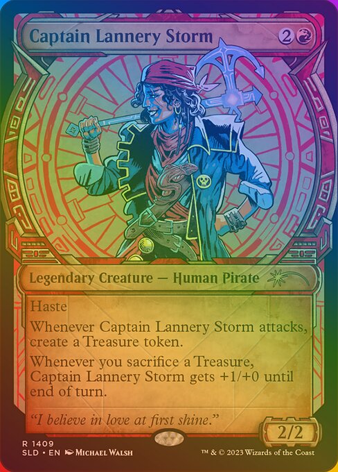 Captain Lannery Storm - Secret Lair Drop - 1409★