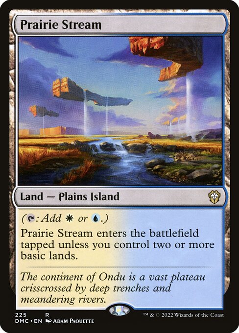 Prairie Stream - Dominaria United Commander - 225