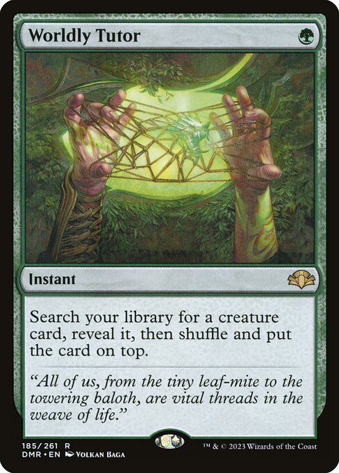 Worldly Tutor - Dominaria Remastered - 185
