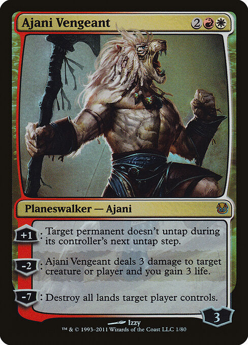 Ajani Vengeant - Duel Decks: Ajani vs. Nicol Bolas - 1