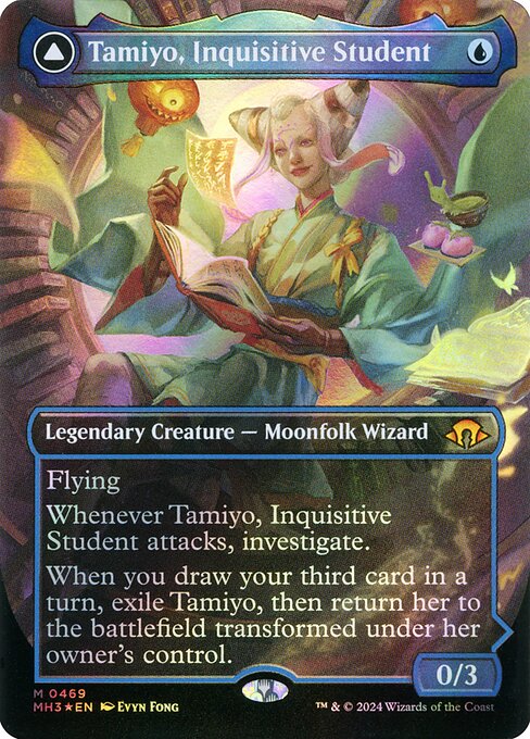 Tamiyo, Inquisitive Student // Tamiyo, Seasoned Scholar - Modern Horizons 3 - 469