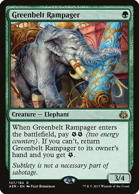 Greenbelt Rampager - Aether Revolt - 107