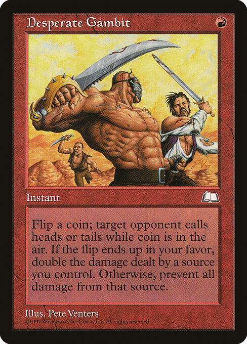 Desperate Gambit - Weatherlight - 96
