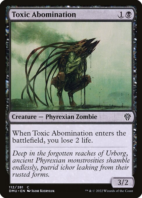 Toxic Abomination - Dominaria United - 112