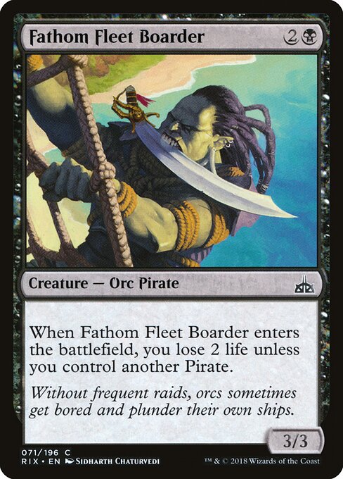 Fathom Fleet Boarder - Rivals of Ixalan - 71