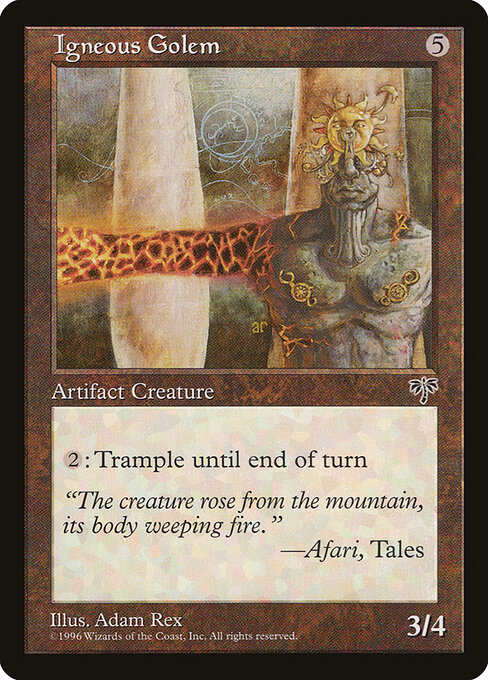 Igneous Golem - Mirage - 305