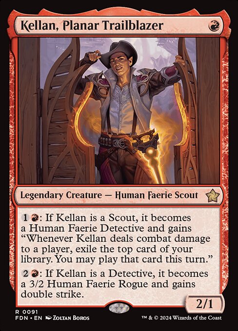 Kellan, Planar Trailblazer - Foundations - 91