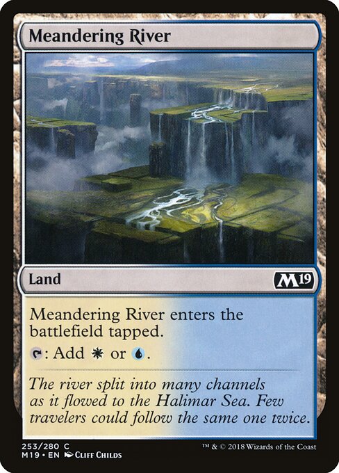 Meandering River - Core Set 2019 - 253