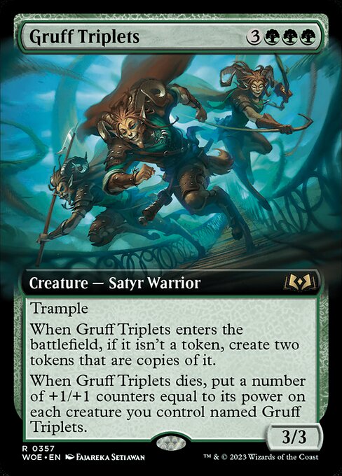 Gruff Triplets - Wilds of Eldraine - 357