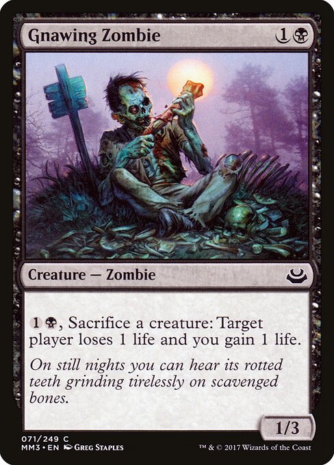 Gnawing Zombie - Modern Masters 2017 - 71
