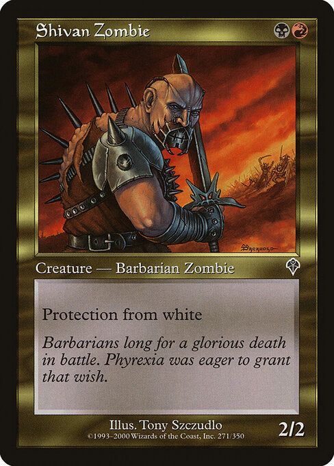 Shivan Zombie - Invasion - 271