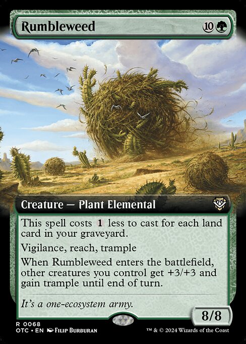 Rumbleweed - Outlaws of Thunder Junction Commander - 68