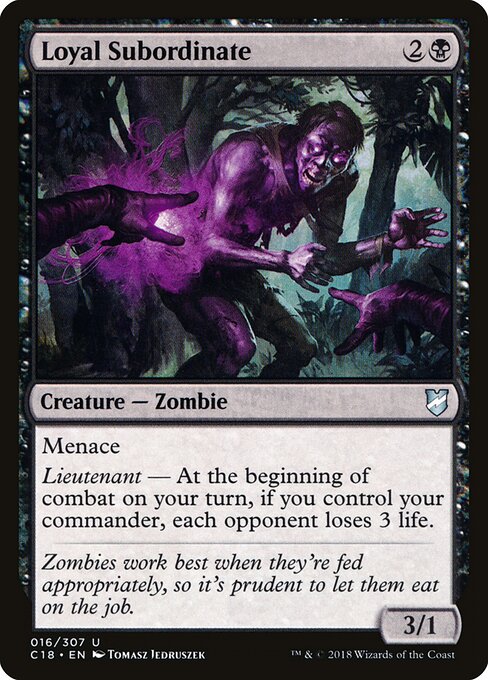 Loyal Subordinate - Commander 2018 - 16