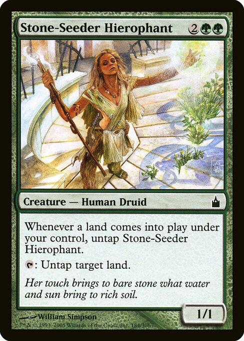 Stone-Seeder Hierophant - Ravnica: City of Guilds - 184