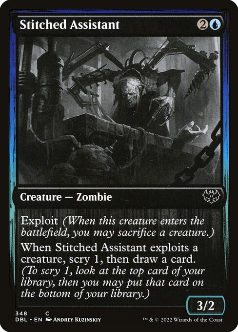 Stitched Assistant - Innistrad: Double Feature - 348