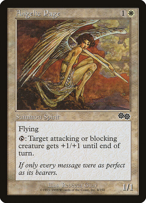 Angelic Page - Urza's Saga - 4