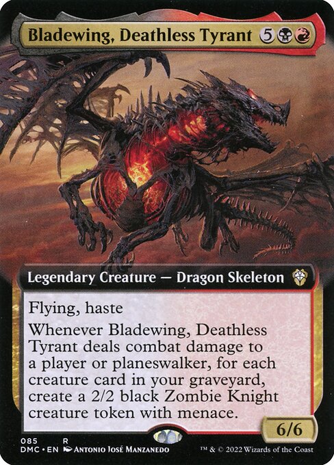 Bladewing, Deathless Tyrant - Dominaria United Commander - 85
