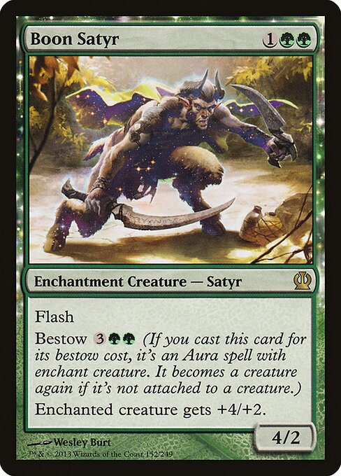 Boon Satyr - Theros - 152