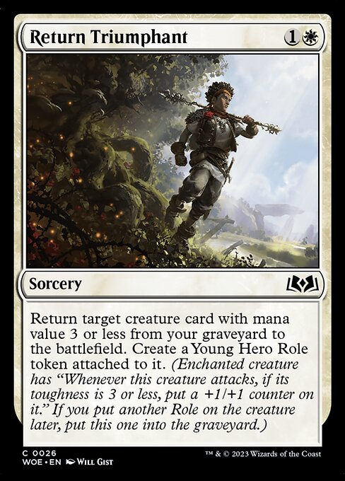 Return Triumphant - Wilds of Eldraine - 26
