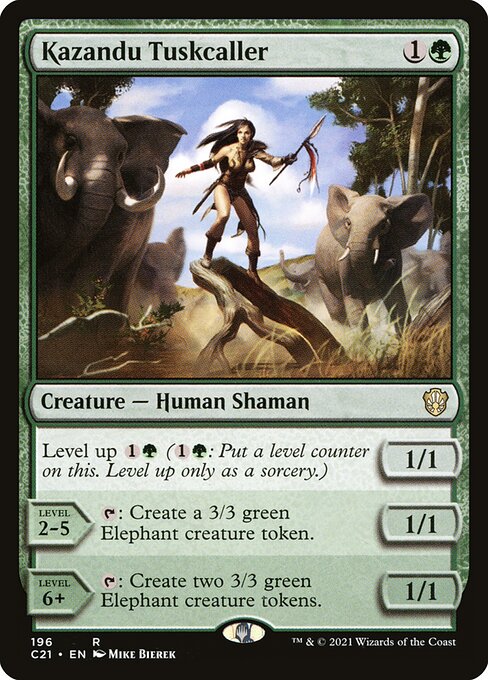 Kazandu Tuskcaller - Commander 2021 - 196