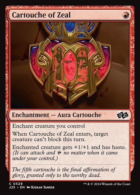 Cartouche of Zeal - Foundations Jumpstart - 529