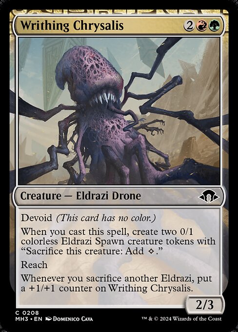 Writhing Chrysalis - Modern Horizons 3 - 208