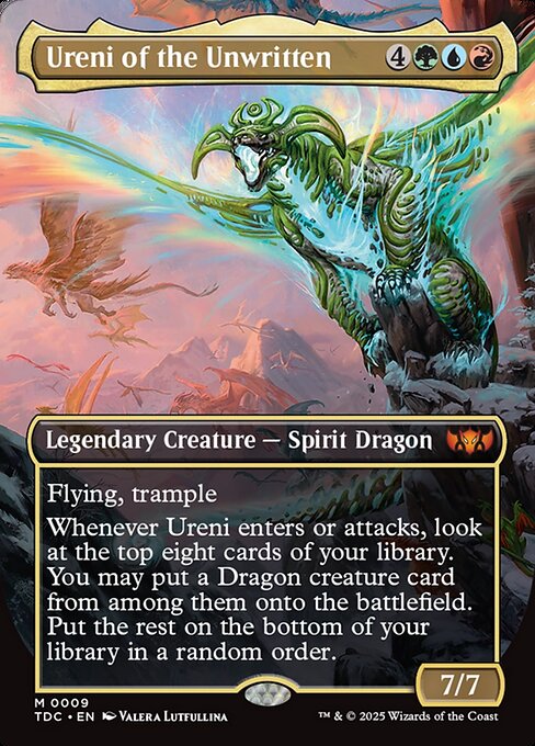 Ureni of the Unwritten - Tarkir: Dragonstorm Commander - 9